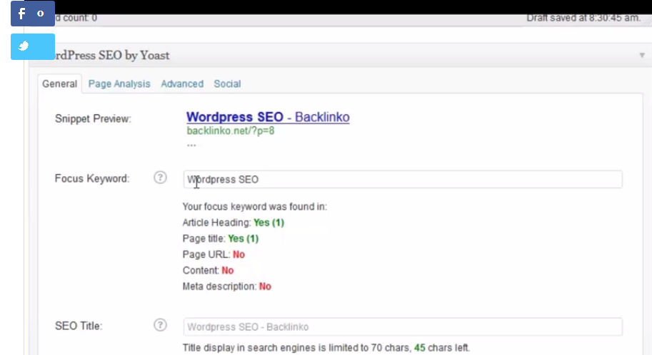 Quicksprout University SEO Plugins Wordpress Yoast
